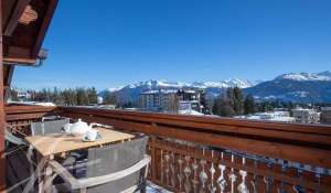 Location saisonnière Villa sur toit Crans-Montana